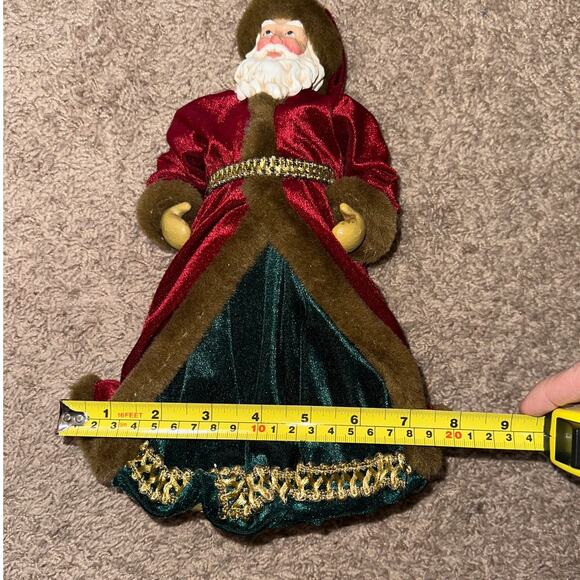 St. Nicholas Christmas Tree Topper EUC - Picture 6 of 6